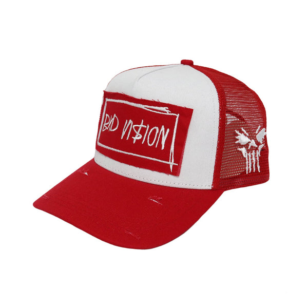 Red/White Trucker Hat